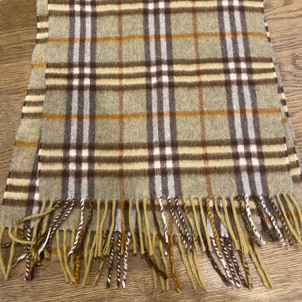 Authentic Burberry Scarf -100% Cashmere